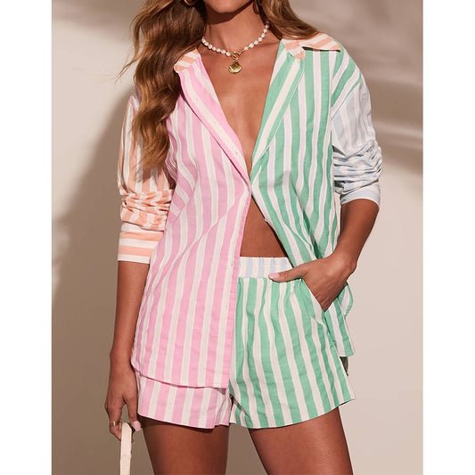 Spring Striped Set