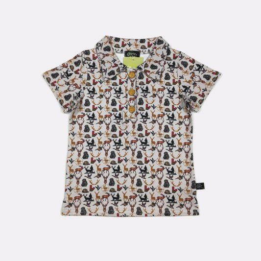Buckshot Boy Collar Shirt
